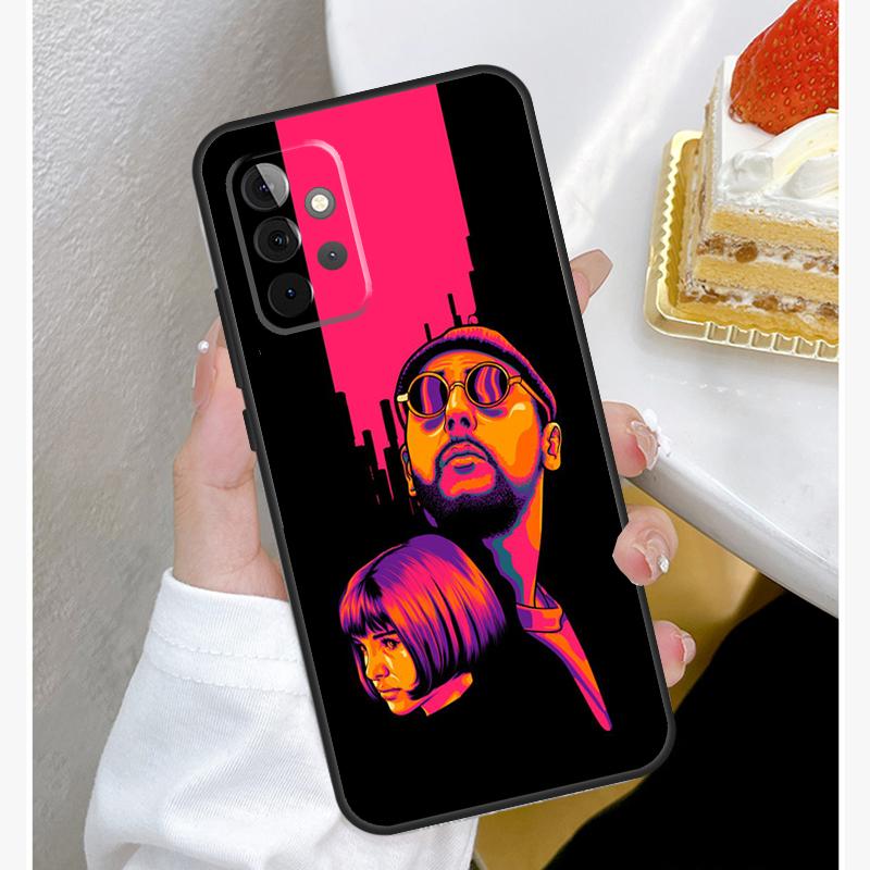 Leon The Professional Case For Samsung Galaxy A54 A34 A14 A15 A35 A55 A52 A32 A12 A51 A71 A33 A23 A13 A53 Coque