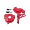 OTOM Motorcycle Clutch Cover Engine Protective Front Sprocket Cover Ignition Cover for ZONGSHEN CB250-F Engine AVANTIS KAYO BSE