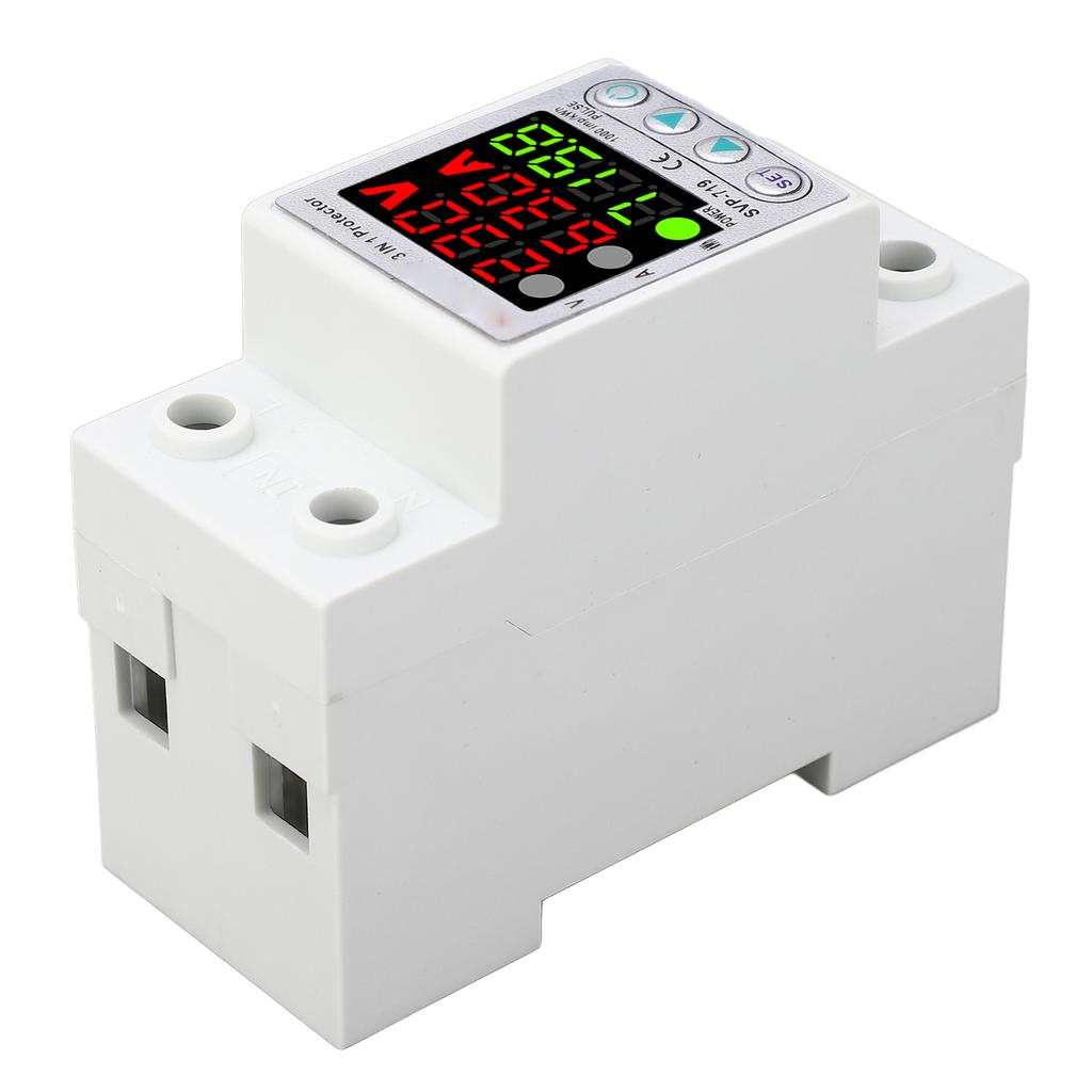 Voltage Protector Self Resetting Smart Over Under Voltage Protective Device with Power Display AC230V