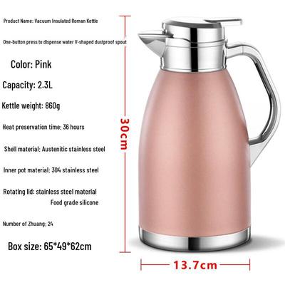 Meichuyi 304 Stainless Steel Roman Thermos Pot