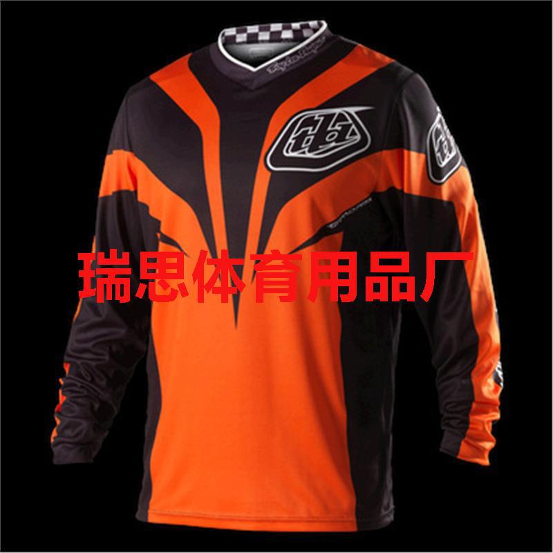 Foreign Trade Mountain Bike AM Long-sleeved DH Cycling Suit, Outdoor Sports Downhill Suit, Racing Suit, Cultural Shirt Factory Wholesale
