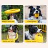 Köpek Getirme Oyuncakları Isırmaya Dayanıklı Uçan Disk Diş Çıkarma Topu Çiğneme Oyuncağı Büyük Köpekler İçin Çekme Oyunu Eğitim At ve Getir Dış Mekan Etkileşimli Oyun