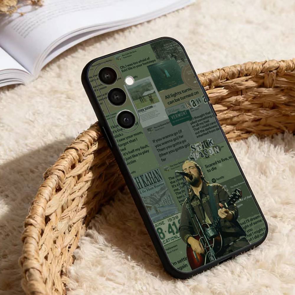 Stick Season Singer Noah Kahan Phone Case For Samsung Galaxy A20,21s,22,31,32,52,53,72,73,80,91 Soft Black Shell