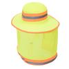 Reflective Safety Hat Sun Hat High Visibility Bucket Hat With Neck Flap Large Cooling Ranger Hat Reflective Bucket Cap