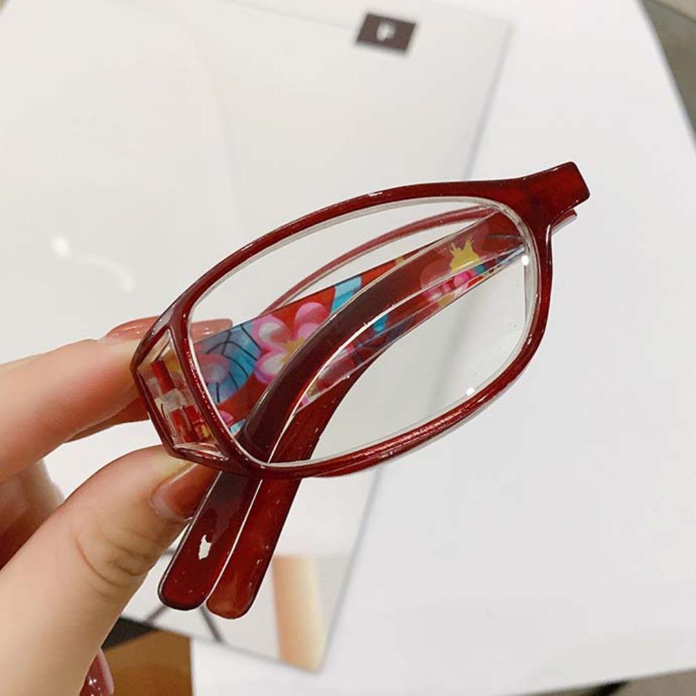 PC Elderly Reading Eyewear Zinc Zinc Alloy Anti Blu-ray Eyewear 3 Color Folding Presbyopic Glasses  Daily