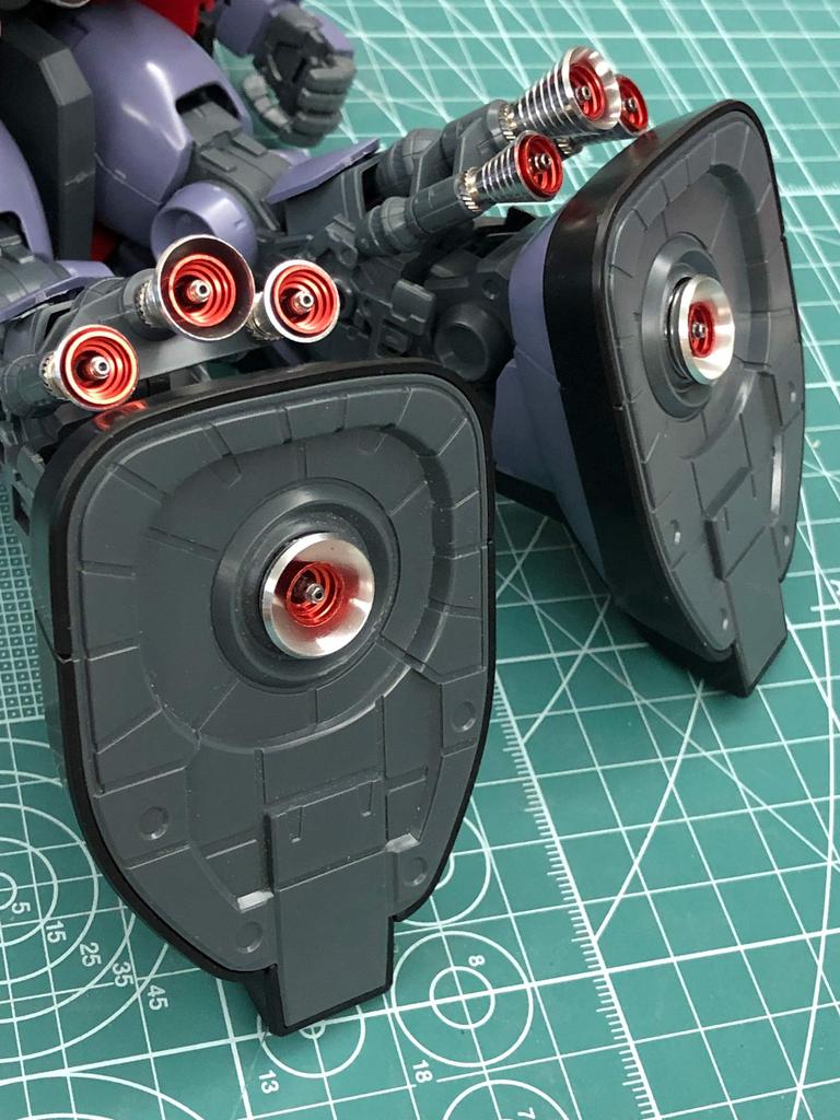 MG Mobile Suit Gundam Rick und Dowadge Modifikation Metall-Vernier-Set 1/100 Dom, Dom, (Dom) [Gebraucht]