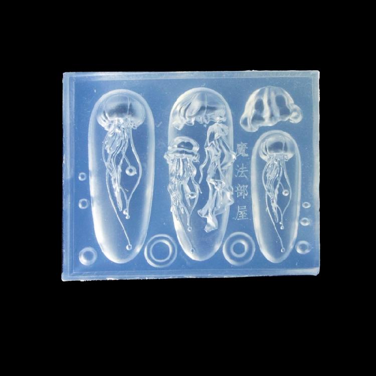 Silicone Resin Molds Silicone Manicures Moulds Nail Decoration Molds for DIY