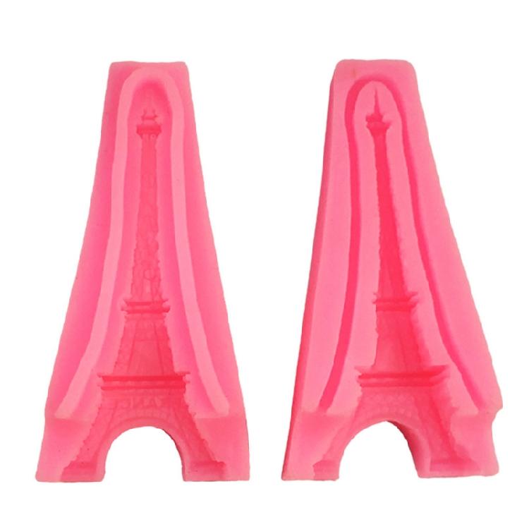Tower Silicone Mold Mini Paris for Eiffel Tower Clay Mould for Cake Cupcake Fond 1