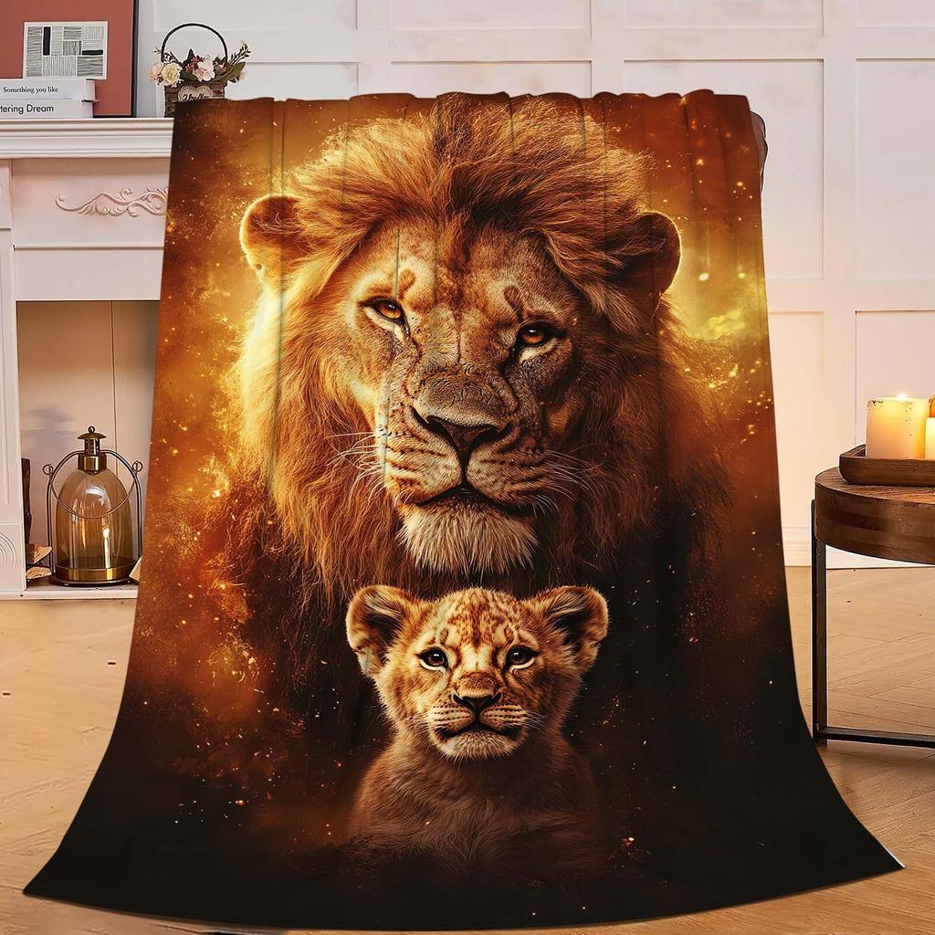 Black and white wolf in the night sky digital-printed polyester Bedroom velvet flannel soft cover blanket Fleece cover blankets
