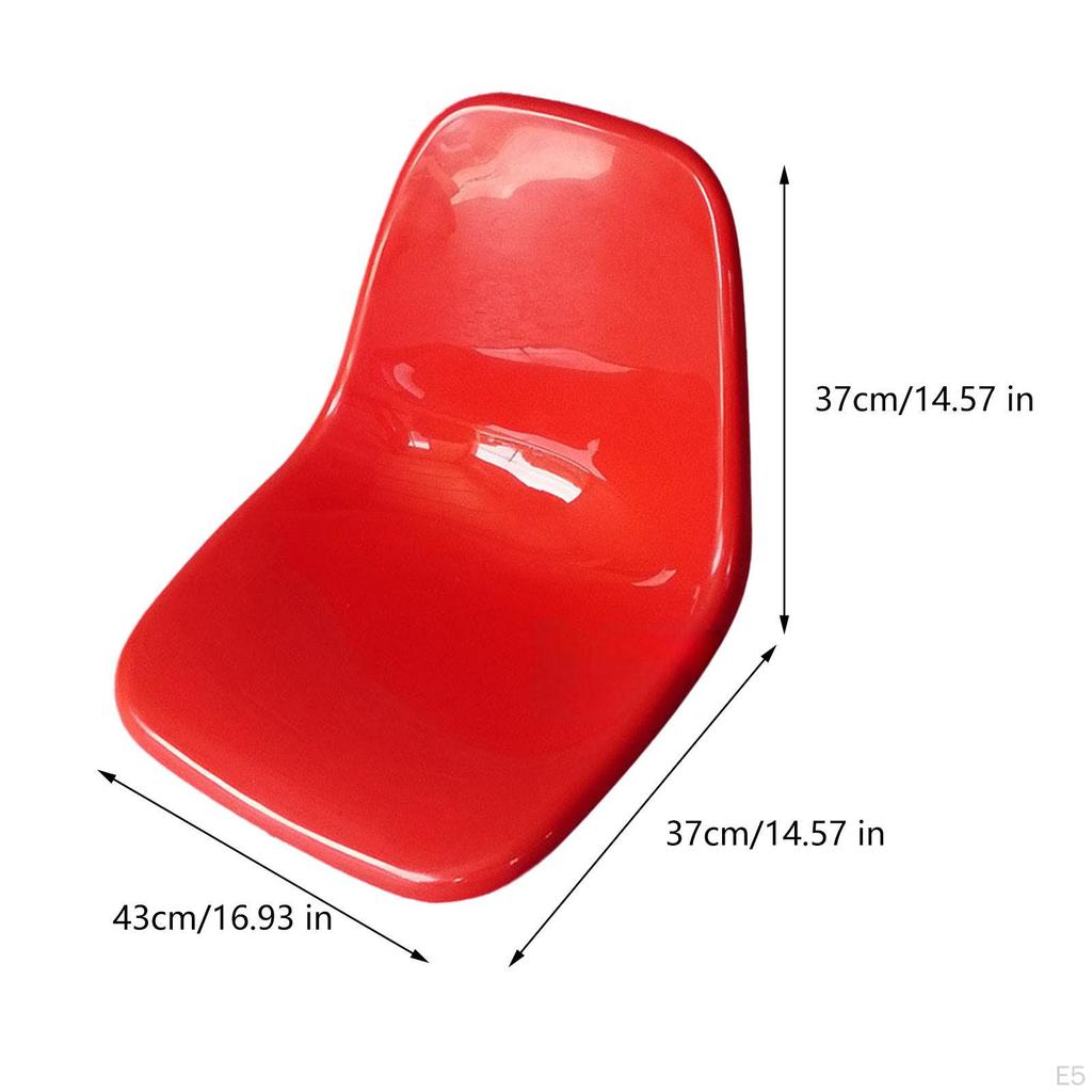 Molded Bucket Seat Plastic Cafes Easy to Install Replacement Restaurants Commercial Meal