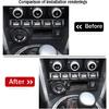 Car Accessories Fit for Subaru BRZ Toyota 86 2012-2020 Interior Center Consoles Decoration Switch Panel Cover Trim (Carbon Fiber Style) ABS 1 PC