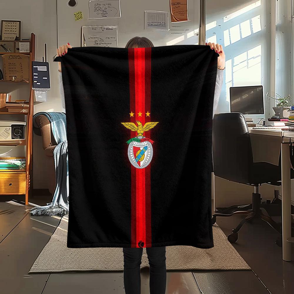 Sport Lisboa e Benfica2 Flannel Blanket, High quality Comfortable for All Seasons, Home Decor, Warmth and Comfort