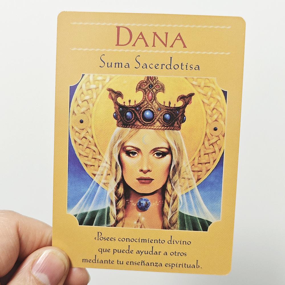 Goddess Guidance Oracle Deck 10.5*7.5cm 44 Pcs Oracle Cards Spanish Edition