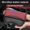 Universeller Auto-Leder-Sitzspalt-Organizer PU Auto-Konsolen-Seitenfach Sitzspalt-Aufbewahrungsbox Innenzubehör Auto-Innenraum