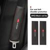 Leather Car Seat Belt Shoulder Protector Seat Belt Cover For KIA Sportage Rio Ceed Niro Soul Stonic Picanto ProceedEY1 
