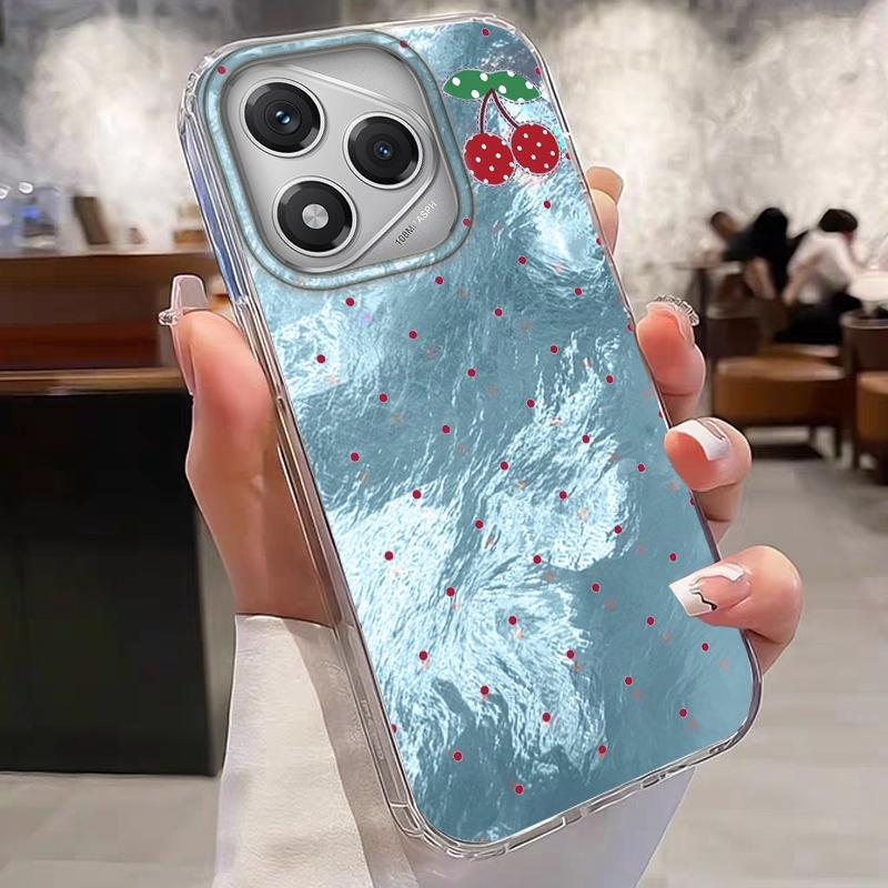 Cute Fruit Cherry Butterfly Girls Case For Honor 400 Pro X9c Magic7 Magic6 200 Lite Smart X9a X8a X8b X8c X7c X8 Fundas Cover