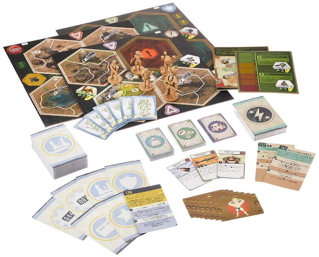 Hobby Japan Fallout Board Game: New California Japanese Version (1-4 Players, 2-3 Hours, Ages 14+)