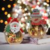 Household Wooden Christmas Decorations Creative Christmas Light  Party Supplies