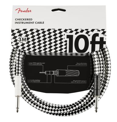 Instrument Cable Checkerboard Fender Fender/Pro 10' [Shielded Cable]