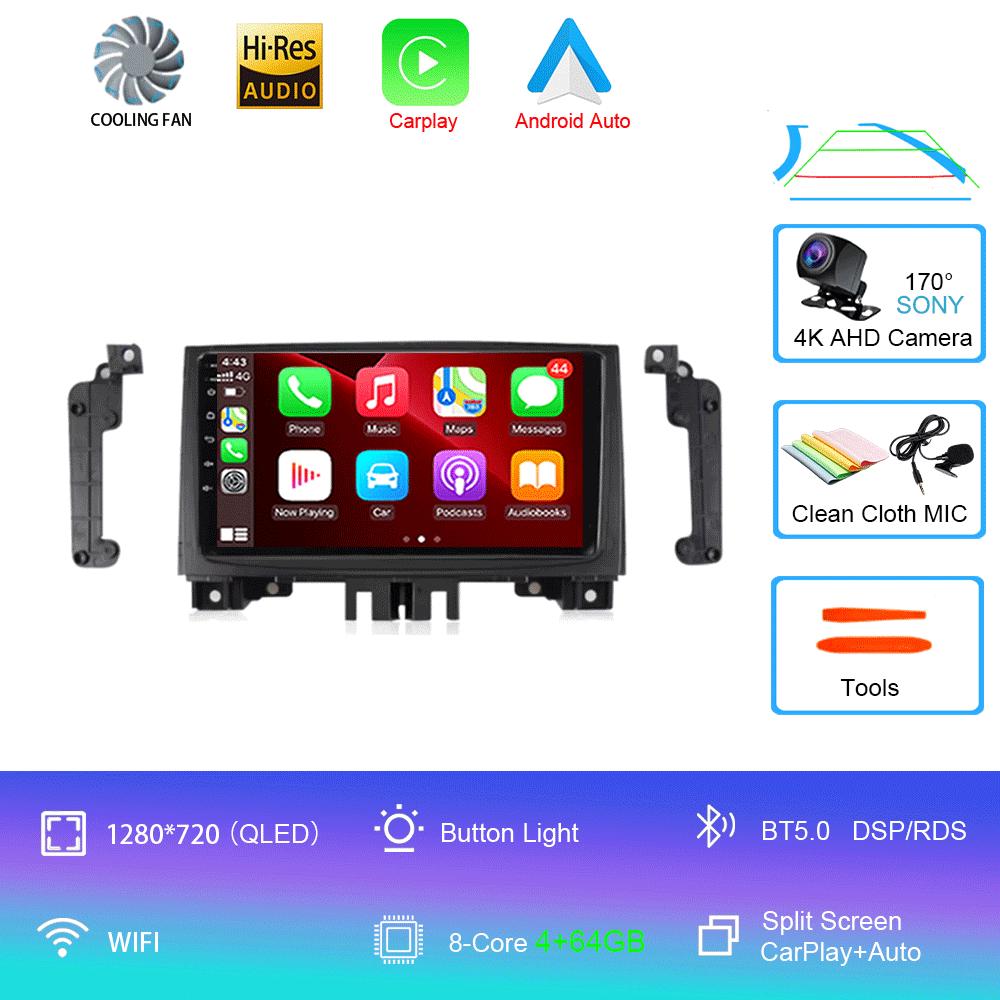 For Mercedes Benz Sprinter For VW Crafter Van 2006 - 2016 Car Radio Multimedia CarPlay WIFI GPS Navigation Player Android 14