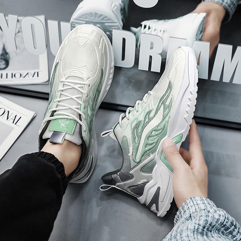 Spring new high-top sports and leisure running shoes Daddy trendy shoes