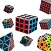 Moyu Meilong Carbon Fiber Cube 2x2x2 3x3x3 4x4x4 Pyramid Skew SQ1 Megaminx Puzzle For Beginners and Professional Magic Cube Toys