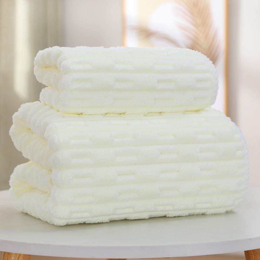 Bamboo Terry & Coral Fleece Absorbent Bath & Beach Wrap Towel
