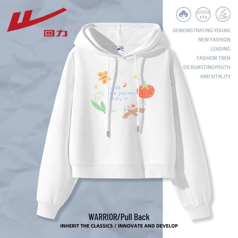 Warrior Women's Milk Silk Hooded Sweatshirt