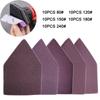 50PCS Triangle Sanding Sheets Set 80-240Grit Sandpaper For Woodworking Finishing Hot-selling Power Tool Accessories