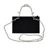 Gucci Cosmetic bag/toiletry bag [Customized bag] YXYY leather, gilt silver carving, chain, relief gemstone, carving, elegant Gilt silver carving