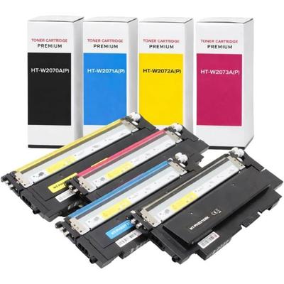 Pack de 4 Tóneres Compatibles HP 117A W2070A para ColorLaser 150a/150nw y MFP 178nw, 178nwg, 179fnw, 179fwg