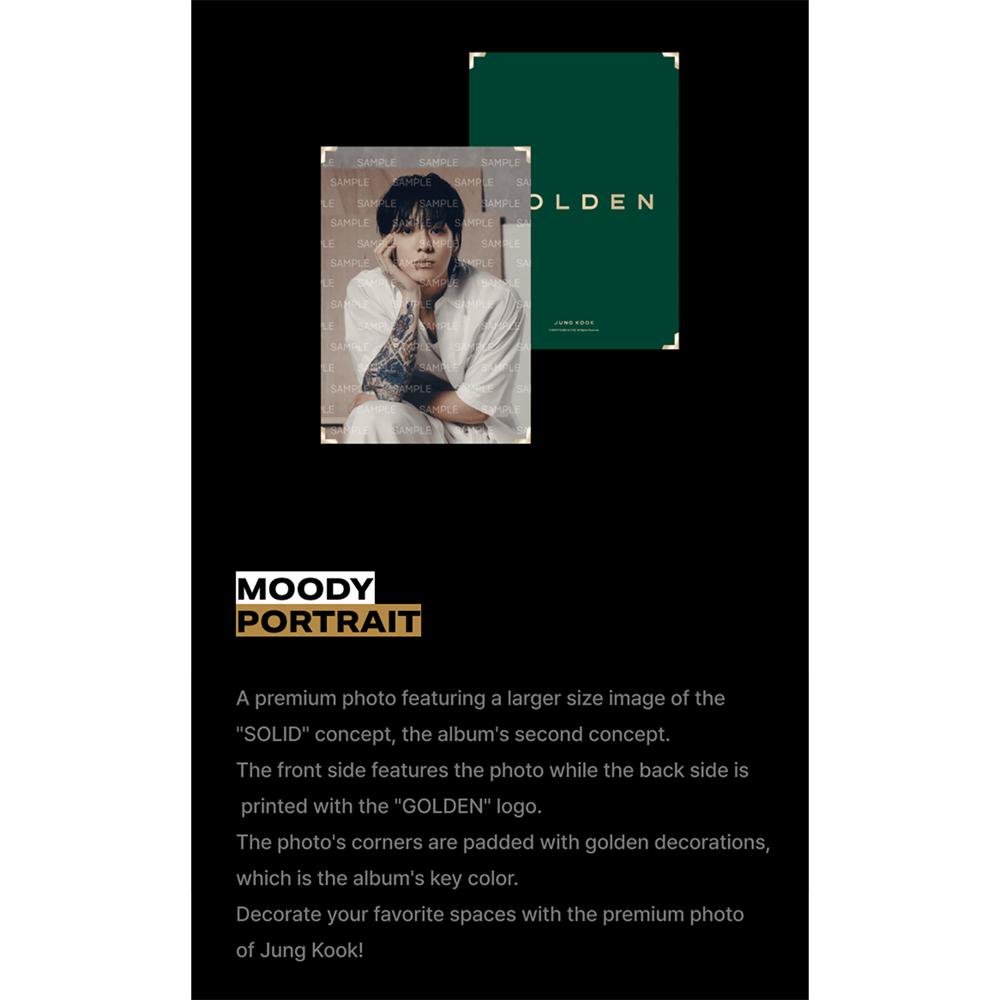 JUNG KOOK - GOLDEN Premium Foto