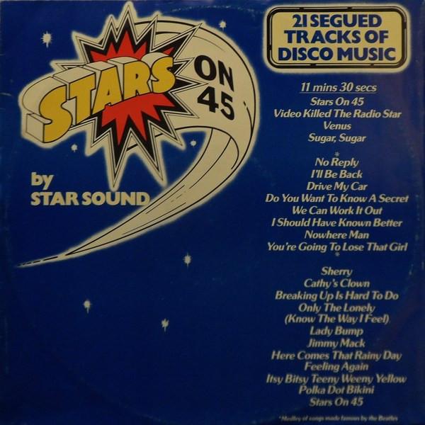 LP Record STARS ON 45 - Stars On 45 CBSA131102 CBS 1981 UK Dance & Electronica Used
