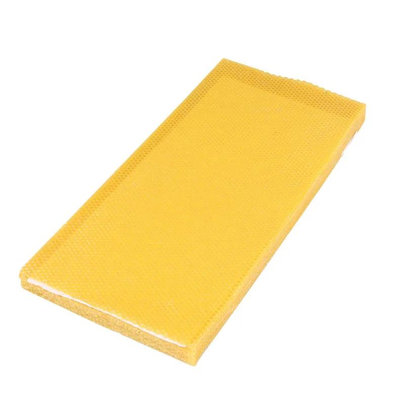 30 Pc Bee Nest Foundation Beekeeping Supplies 42x19.5x0.3cm Golden Bee Bee Nest Material 90% Wax Beeswax Sheet Nest foundation