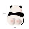 New Cute Anti-Slip Computer Office Advanced Induction Keyboard Hand Support Powder Farting Panda Mouse Pad Wrist Pad