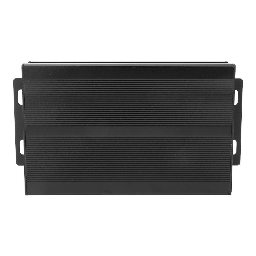 Black Aluminum Box 40x97x150mm Electronic DIY Aluminum Cooling Case  Cooling Applications