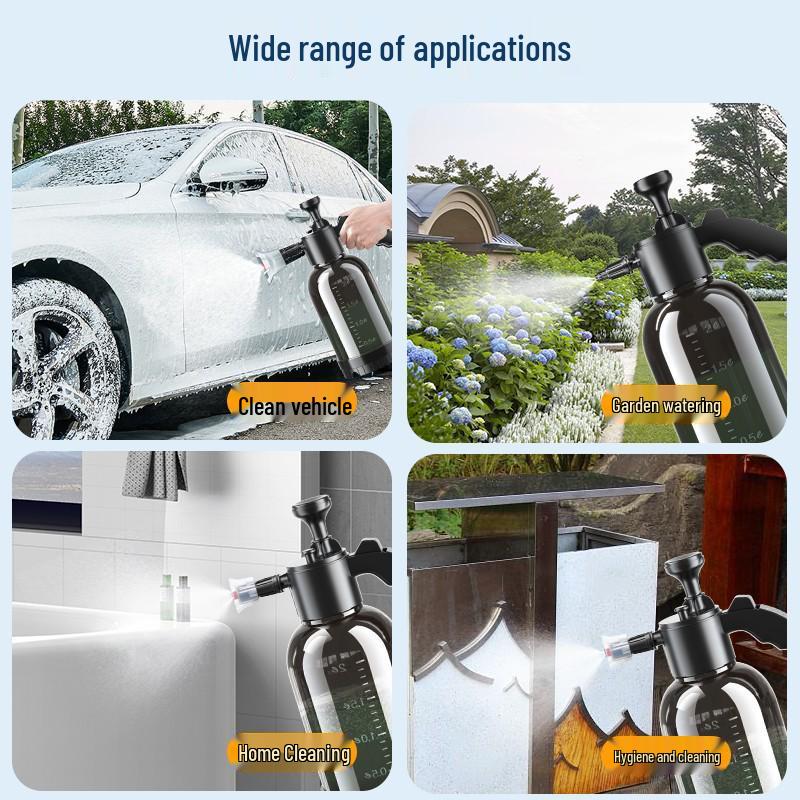 High-Pressure Car Wash Foam Sprayer with Large Capacity