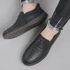 Men's Genuine Leather Casual Business Shoes - Versatile Cowhide with Soft Non-Slip Sole