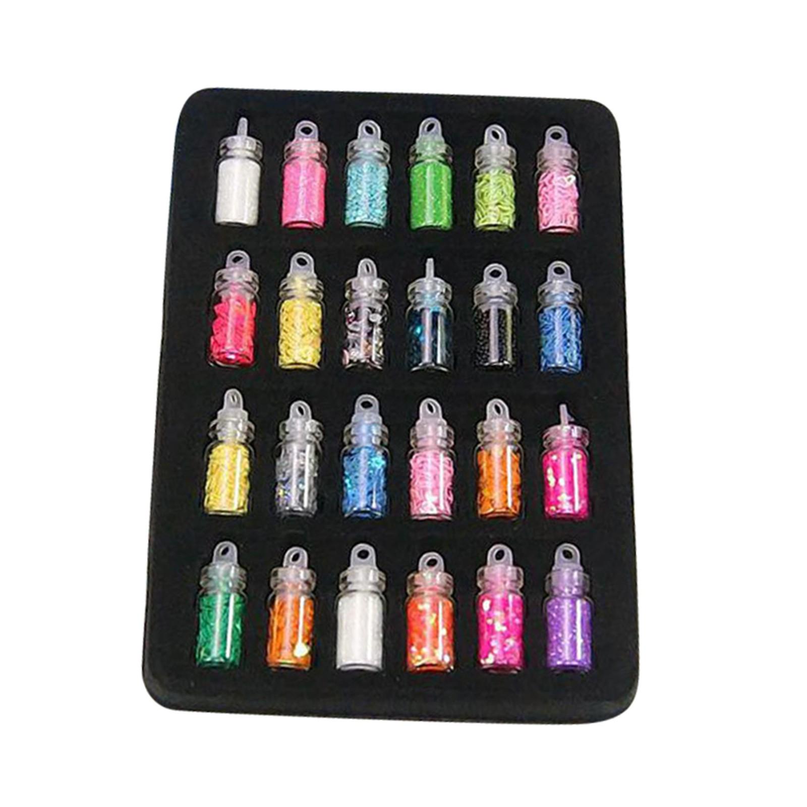 

Набор ювелирных изделий, порошок для ногтей, блестящая пудра, маленький стальной шарик, пентаграмма, смешанные аксессуары «сделай сам» One Size