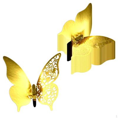 50 Pieces Butterfly Glass Paper Name Place Cards Drink Markers Hollow Out 10cmx7cm for Events