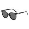 Ultra-light Polarized Sunglasses with White Frames for Women, High-end Trendy, Slimming for Large Faces, Summer Sun Glasses with UV Protection