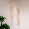 Hot Selling Cotton Thread Woven Pendant Star Moon Dream Catcher Pendant Creative Home Wall Decoration Gift