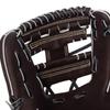 ZETT Neo Status Soft Baseball Sosuke Genda Player for Second and Brown x Size 4 Glove, Type, Shortstop, Right-Handed Throw, Black, (BRG312640)