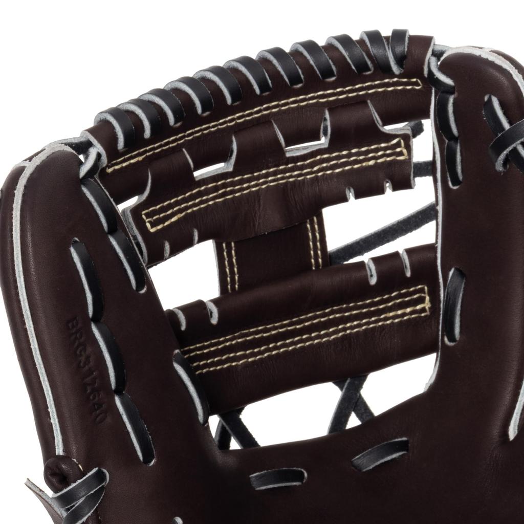 ZETT Neo Status Soft Baseball Sosuke Genda Player for Second and Brown x Size 4 Glove, Type, Shortstop, Right-Handed Throw, Black, (BRG312640)