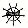 Vintage Nautical Anchor Metal Wall Art, Art Deco Home Decor for Living Room Bar