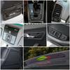 For Skoda Karoq 2017- Car Inner Styling Modify Refit Central Console Part Trim Frame Cover Stainless Steel Decorate