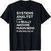 Systems Analyst Definition Funny Programmer Code Computer T-Shirt