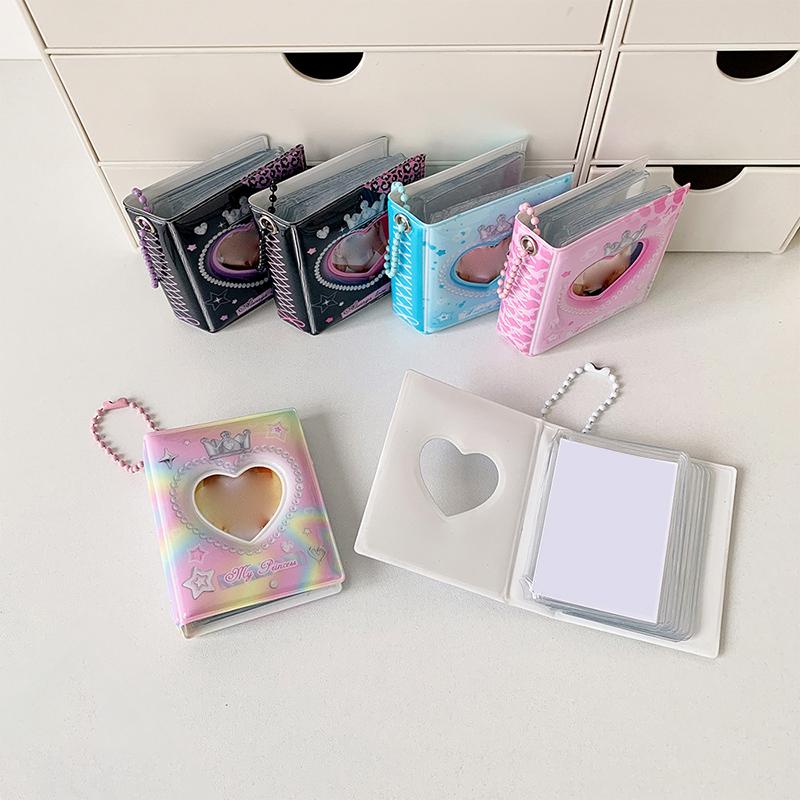 1 Stück Mini 2 Zoll Album Foto Fotokartenhalter Kpop Fotoalbum Idol Sammelordner Fotokartenhalter Karten Sammelbuch