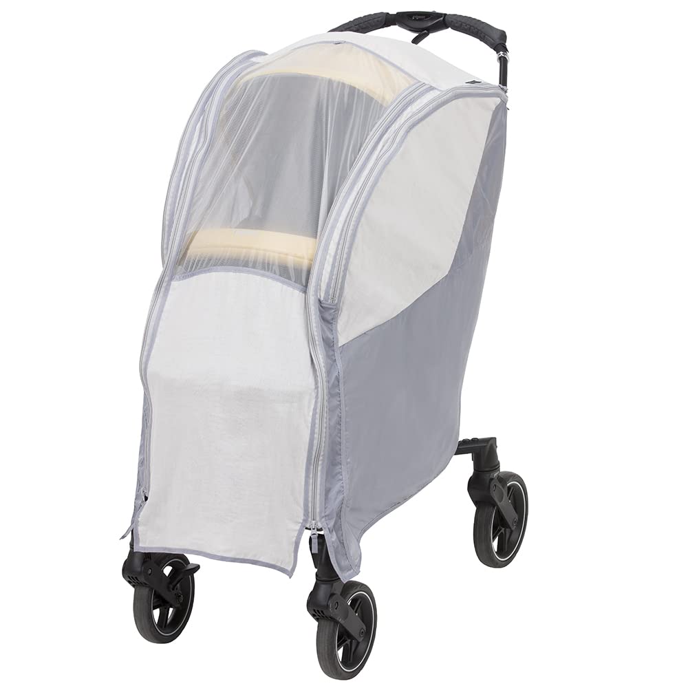 Pigeon Antibacterial and Antiviral Stroller with Runee nautR Transparent Cover, Double-Facing (Compatible Fino)