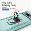 For Google Pixel 7 5G Case Military Grade Ring Kickstand PC+TPU Phone Cover